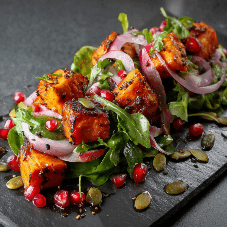 Roasted Sweet Potato Salad