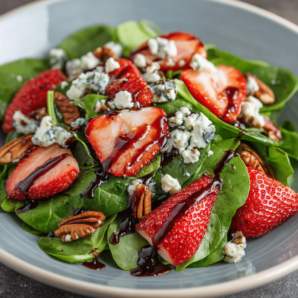Spinach and Strawberry Salad