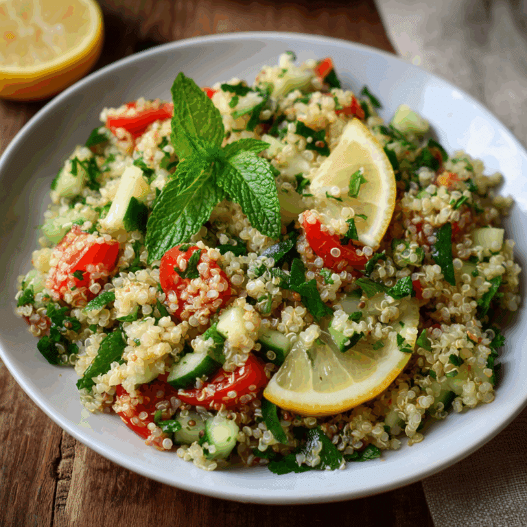 Quinoa Tabbouleh Salad