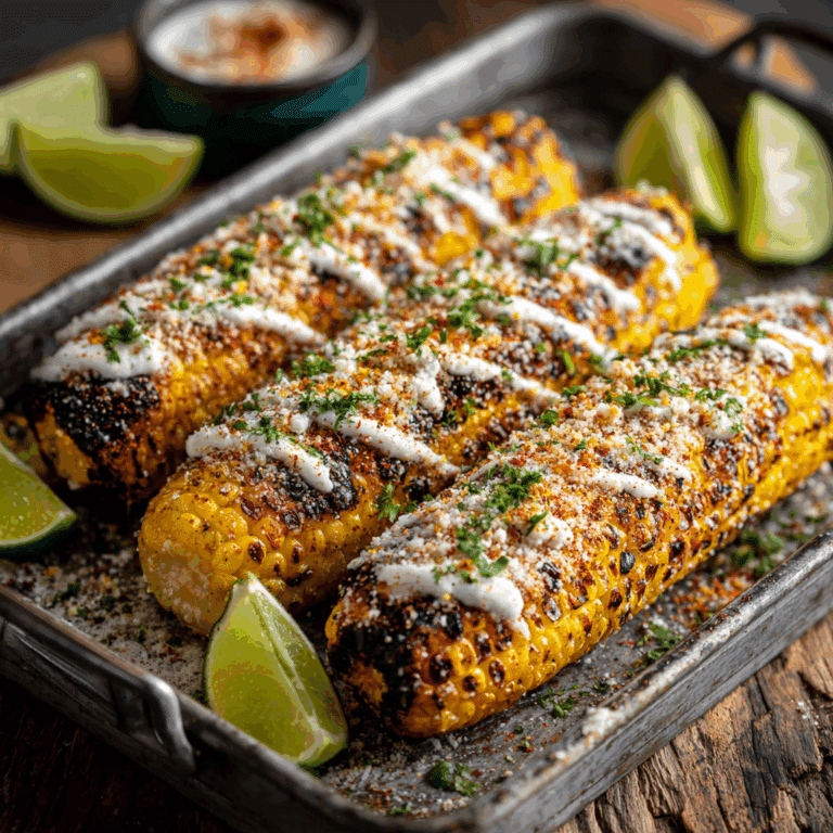 Elote (Grilled Corn)