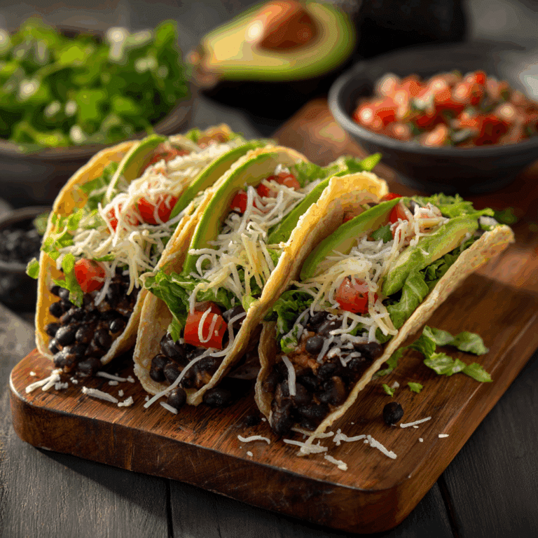 Black Bean Tacos