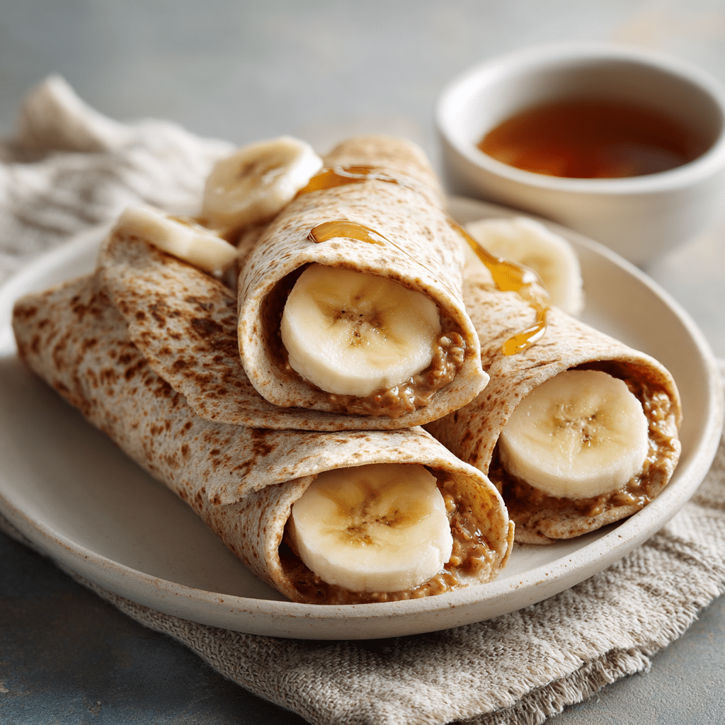 Peanut Butter Banana Wraps