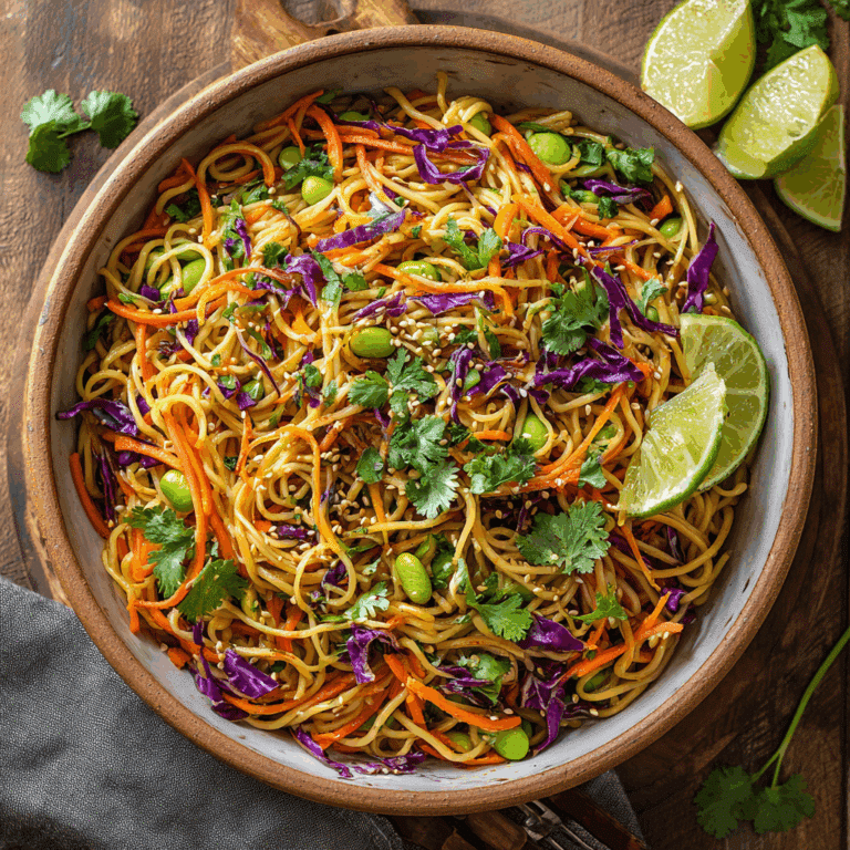 Asian Sesame Noodle Salad