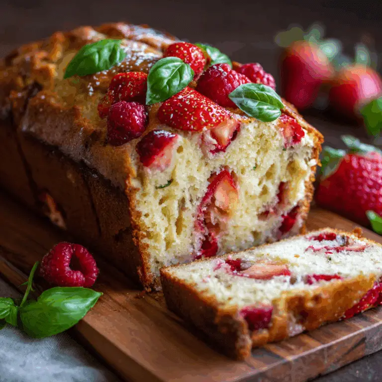 Zucchini Strawberry Bread
