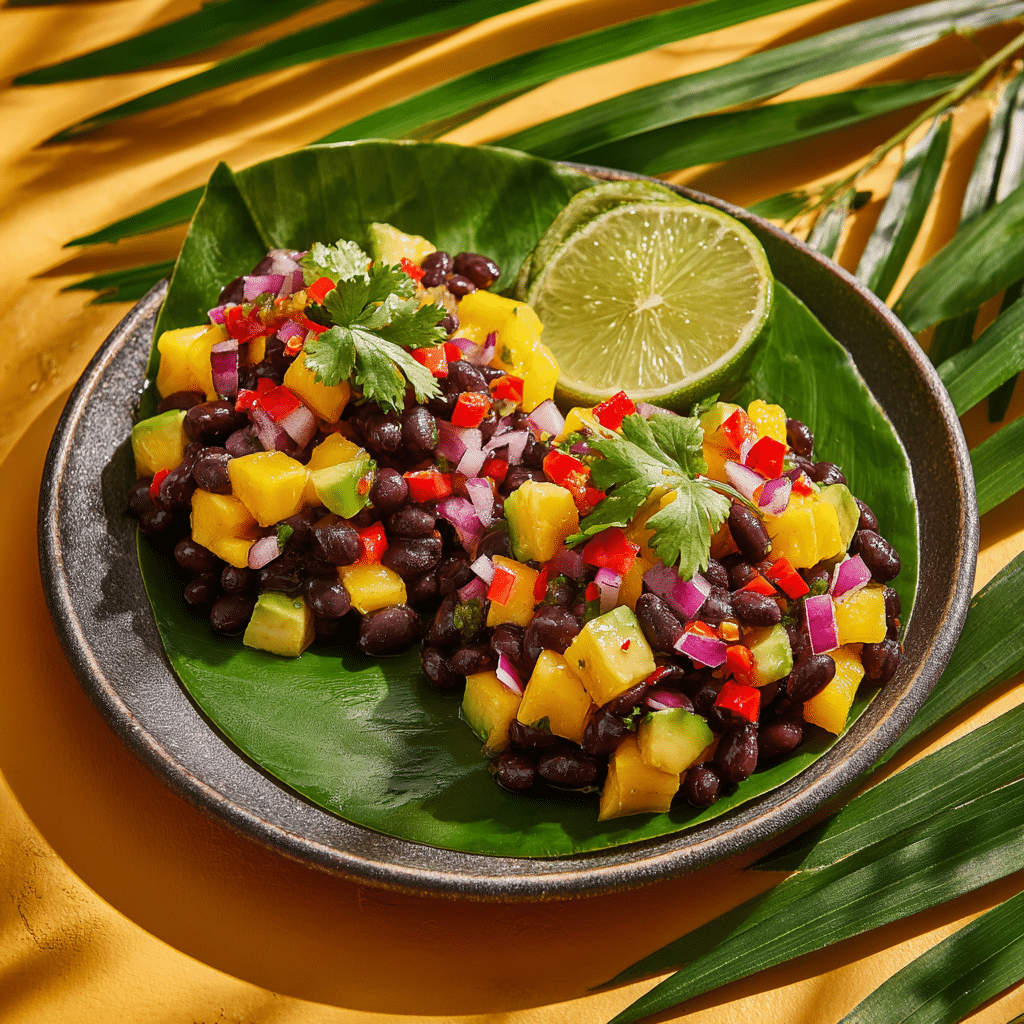 Mango and Black Bean Salad