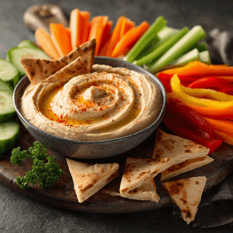 Hummus & Veggie Platter