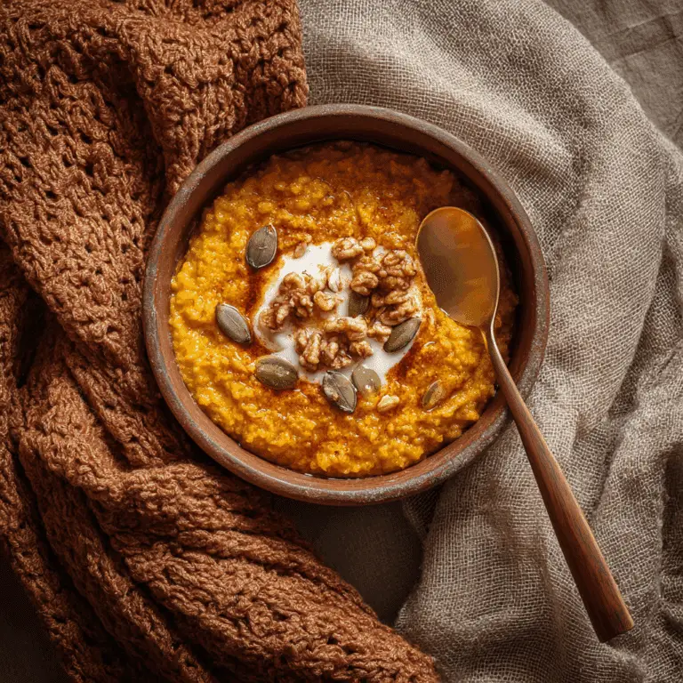 Pumpkin Oatmeal Mash