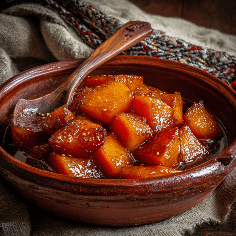 Calabaza en Tacha (Candied Pumpkin)