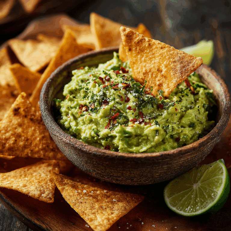 Guacamole with Tortilla Chips
