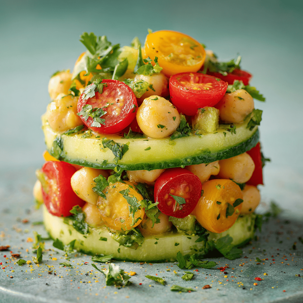 Avocado Chickpea Salad