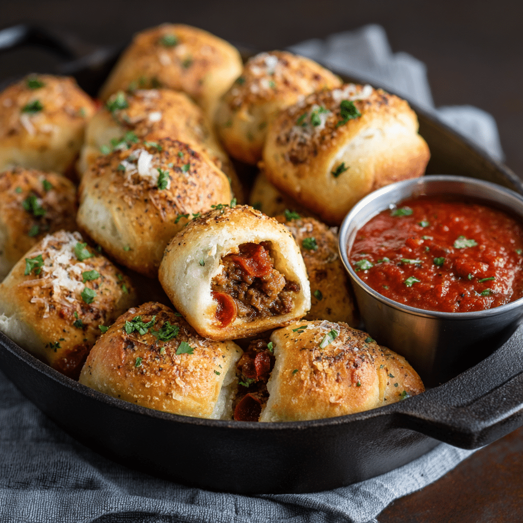 Pepperoni Pizza Rolls