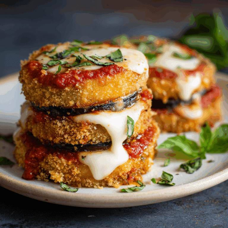 Eggplant Parmesan Without Sauce