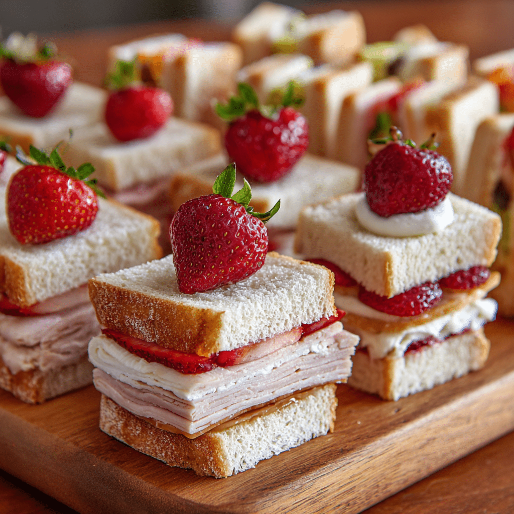 Mini Sandwiches (Fruit/Meat)