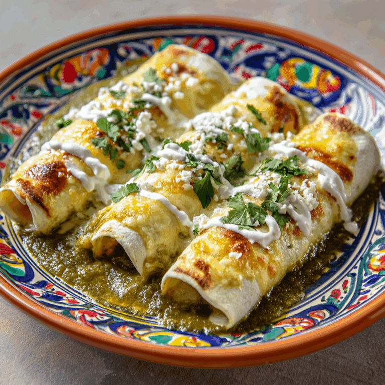 Enchiladas Verdes