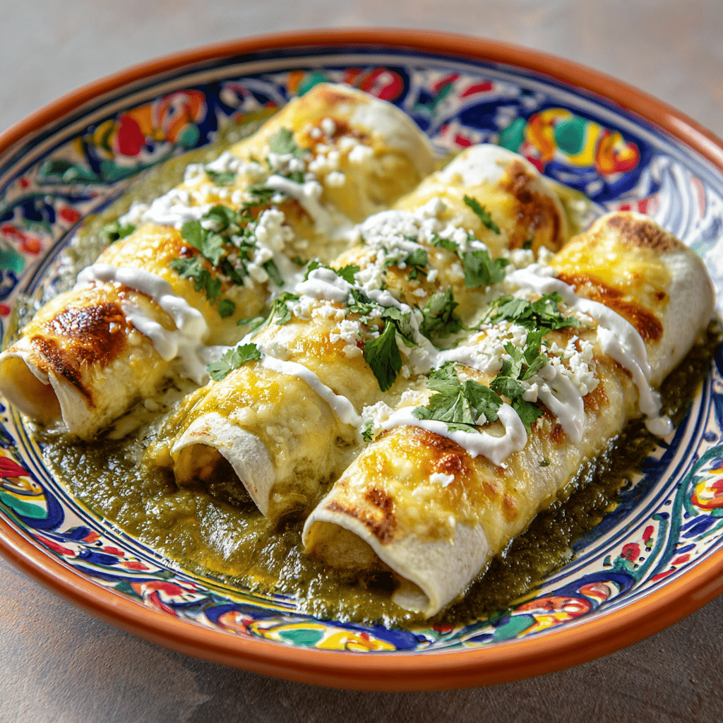 Enchiladas Verdes