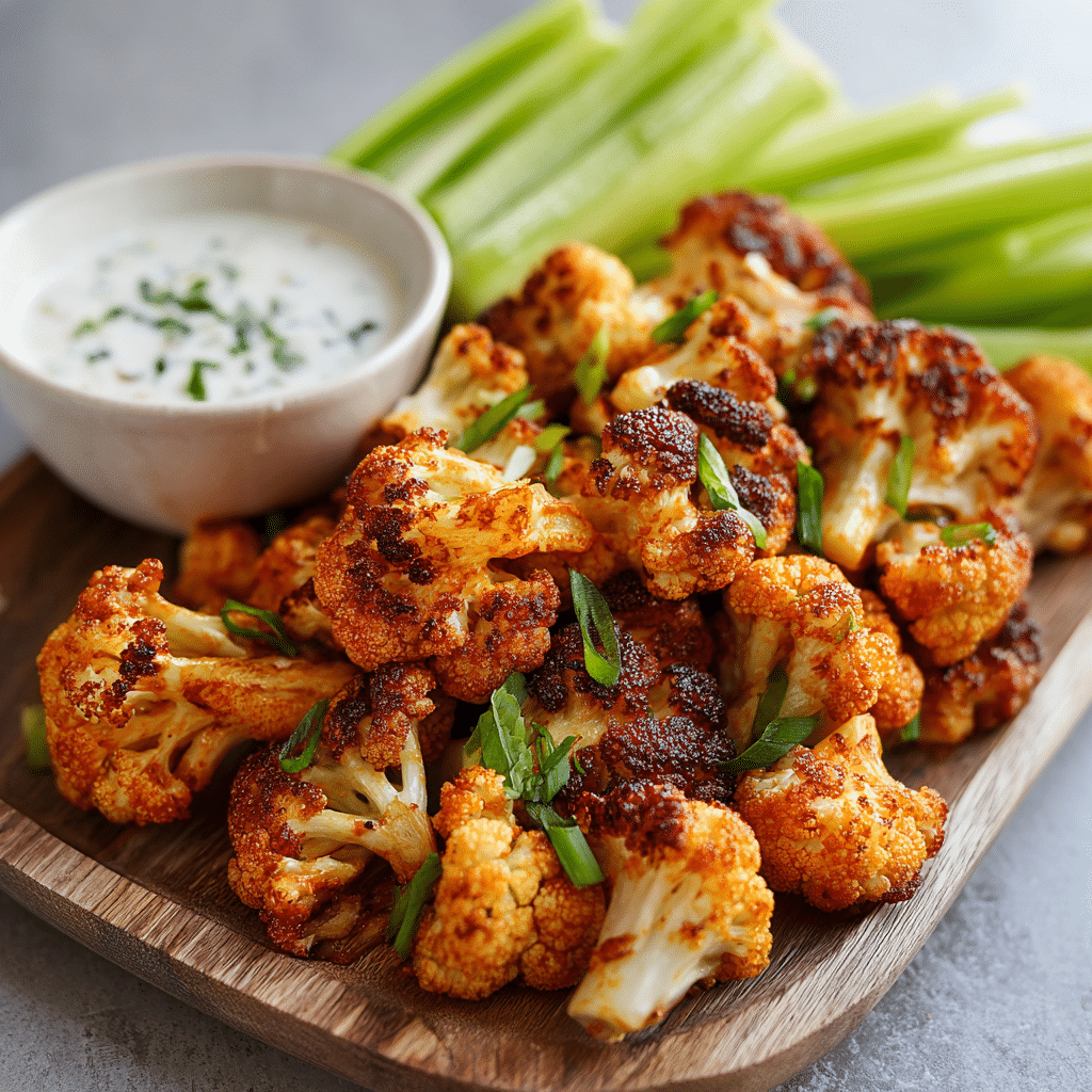 Buffalo Cauliflower Bites