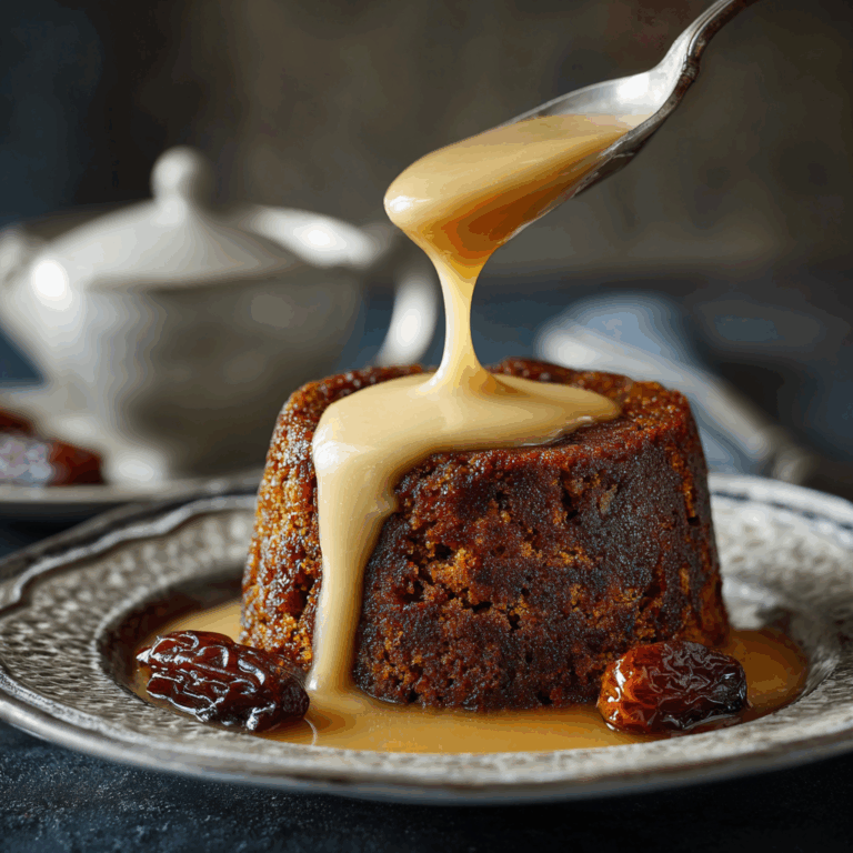 Boozy Sticky Date Pudding