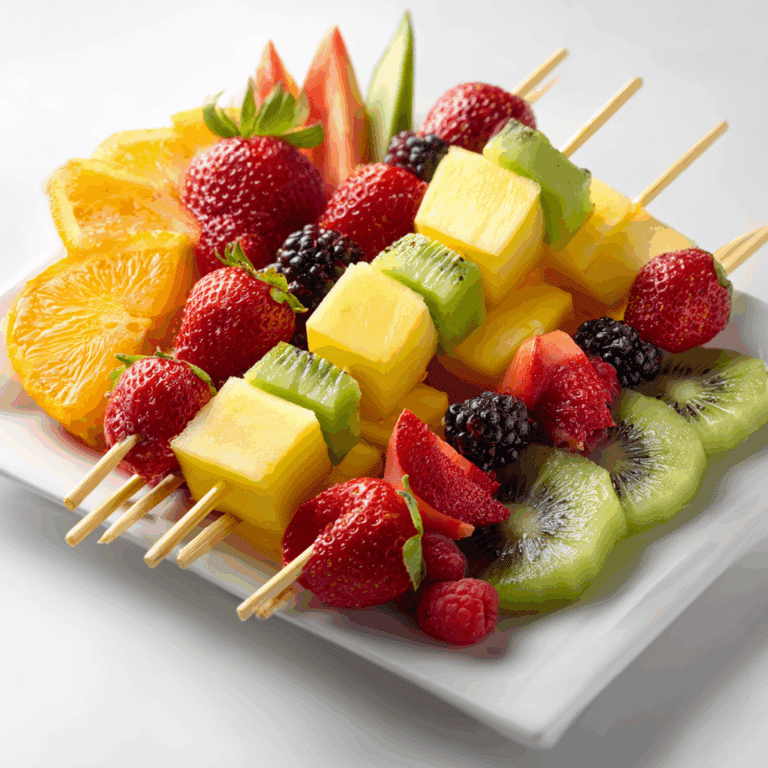 Fruit Platter Skewers