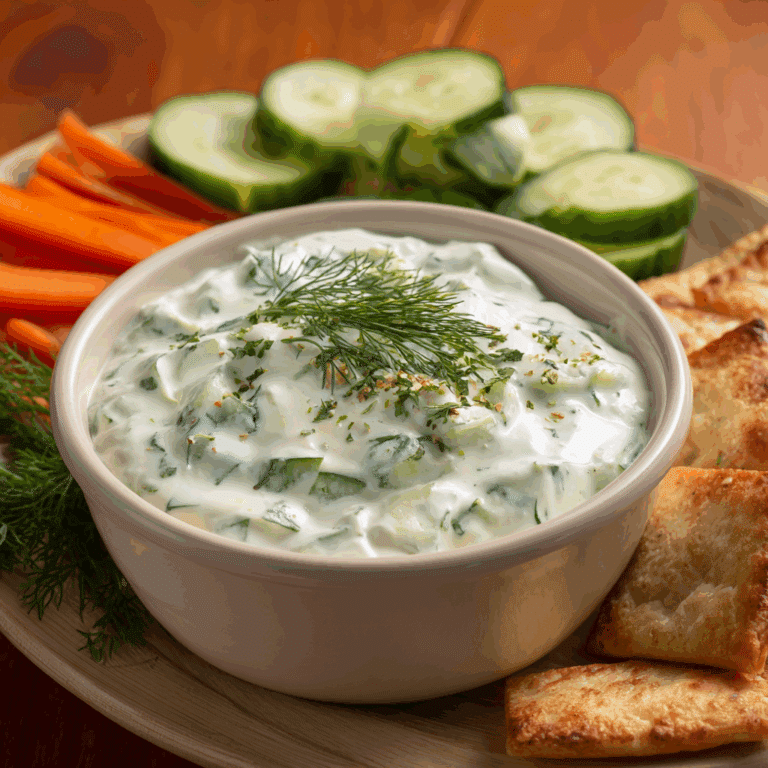 Greek Yogurt Tzatziki Dip