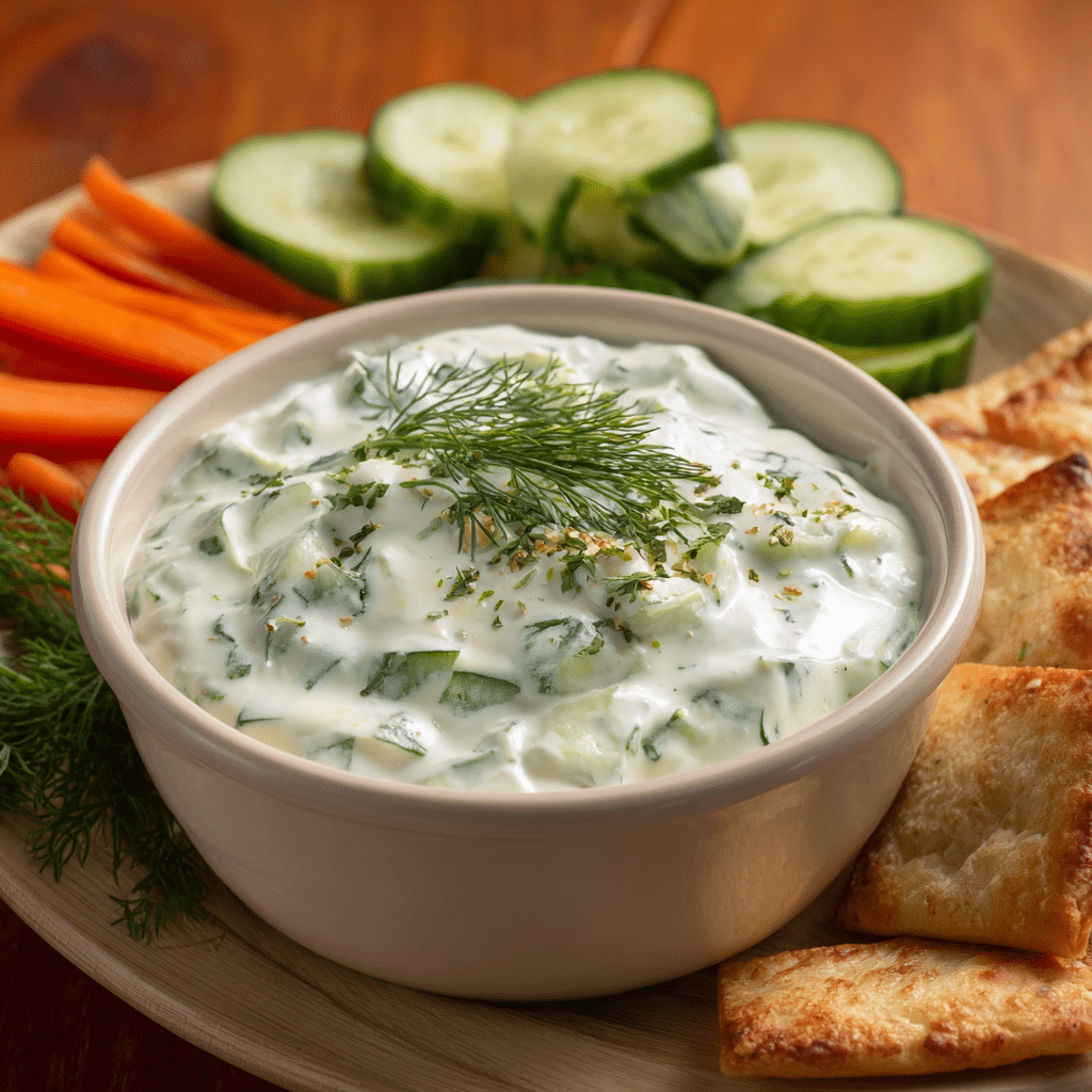 Greek Yogurt Tzatziki Dip