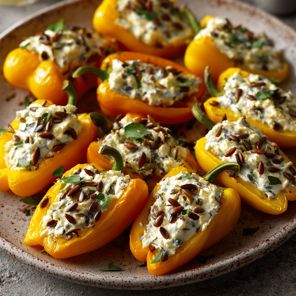 Stuffed Bell Pepper Boats