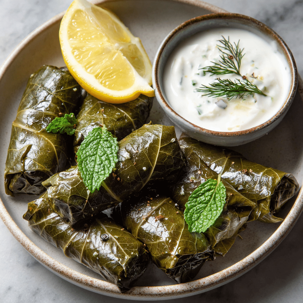 Stuffed Grape Leaves (Dolma)