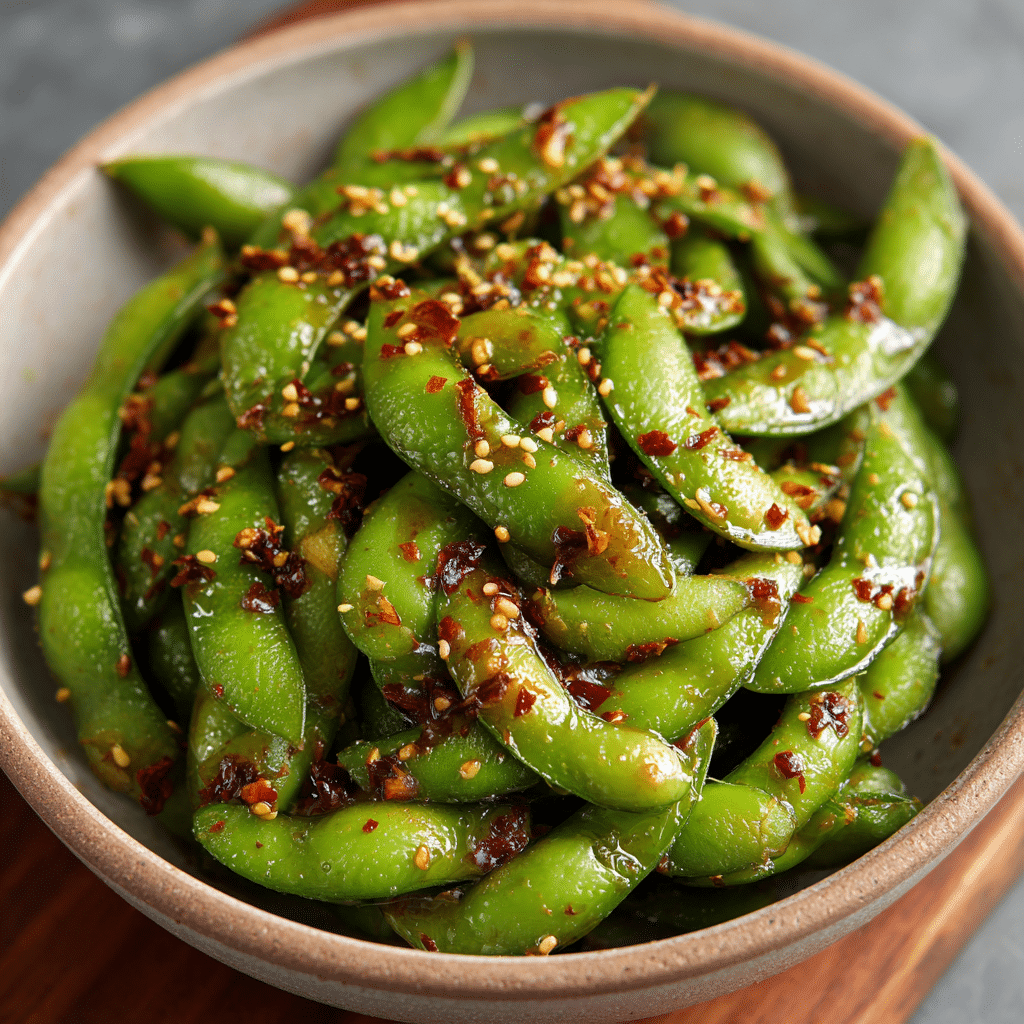 Spicy Edamame