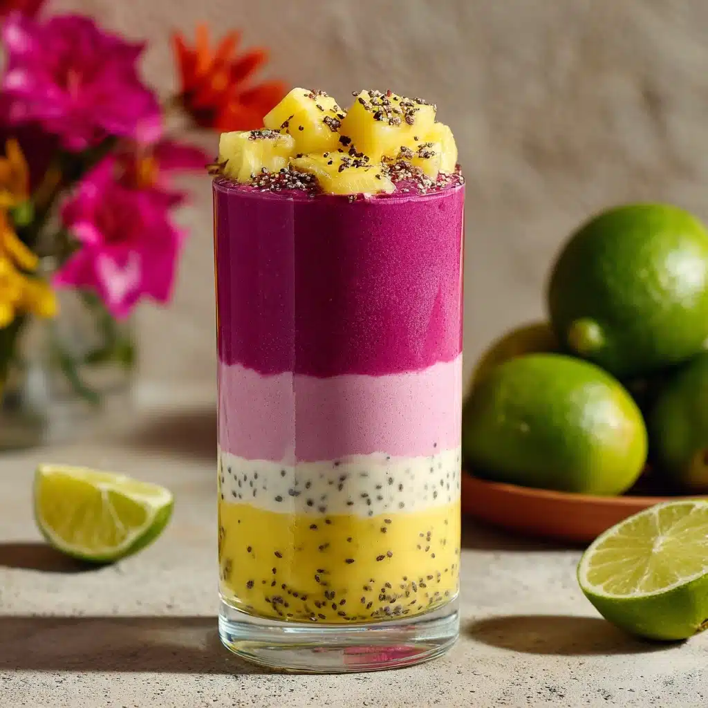 Hibiscus Tea Pineapple Smoothie