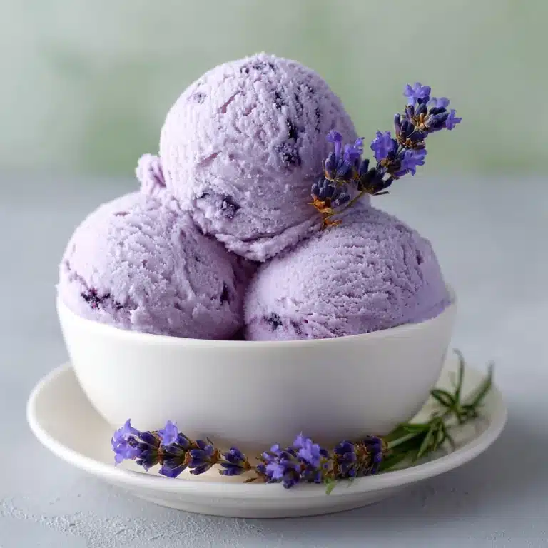 Honey Lavender Ice Cream