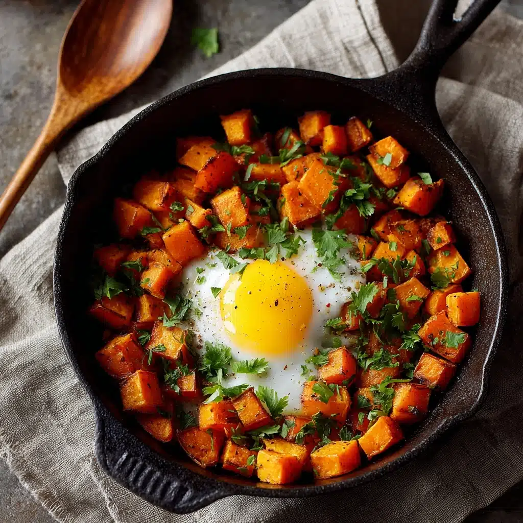 Sweet Potato Hash with Kale