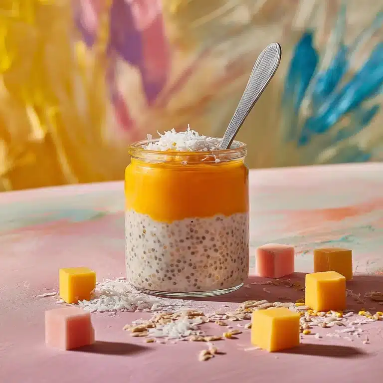 Mango Chutney Overnight Oats