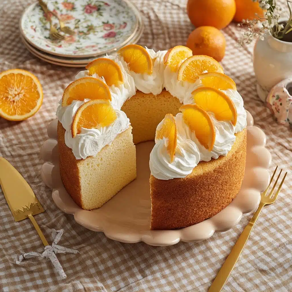 Orange Chiffon Cake Recipe