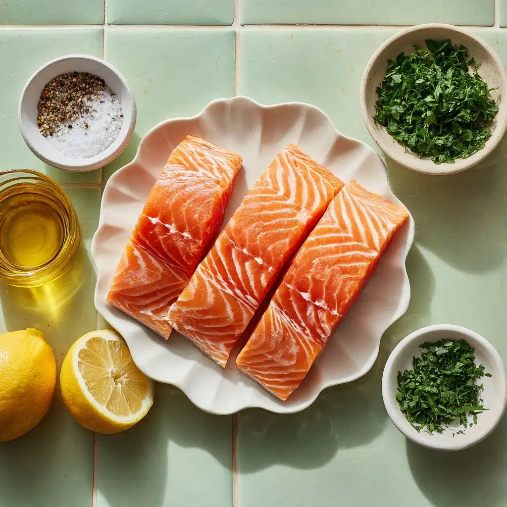 Baked Lemon Pepper Salmon Recipe - Recipe Image