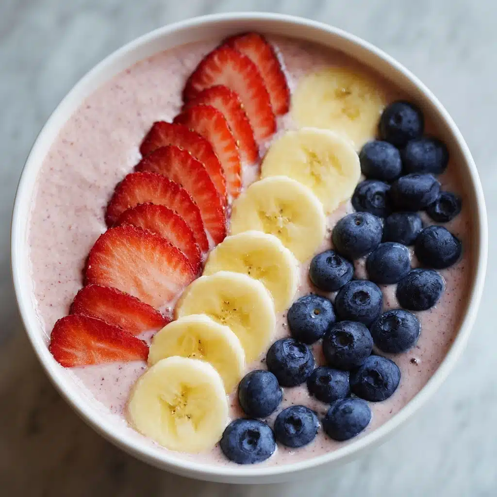 5-Minute Fruit Smoothie Bowl (with Greek Yogurt) Recipe - Recipe Image
