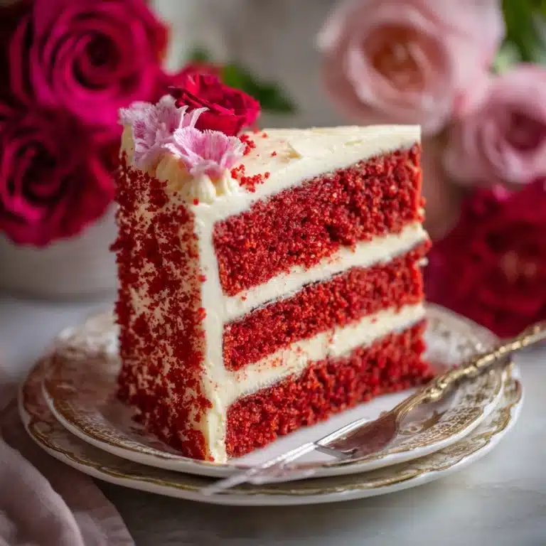 Red Velvet Cake with Buttercream Icing Recipe