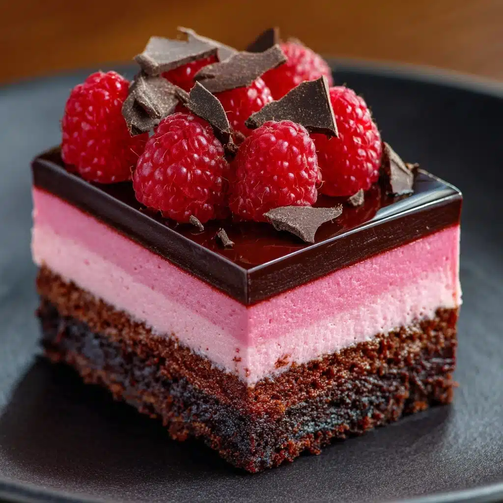 Chocolate Raspberry Mousse Cake Recipe - Recipe Image