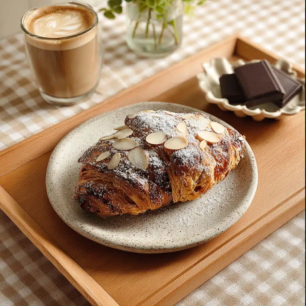 Chocolate Almond Croissants Recipe - Recipe Image