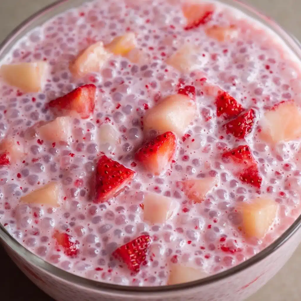 Strawberry Sago Recipe - Recipe Image