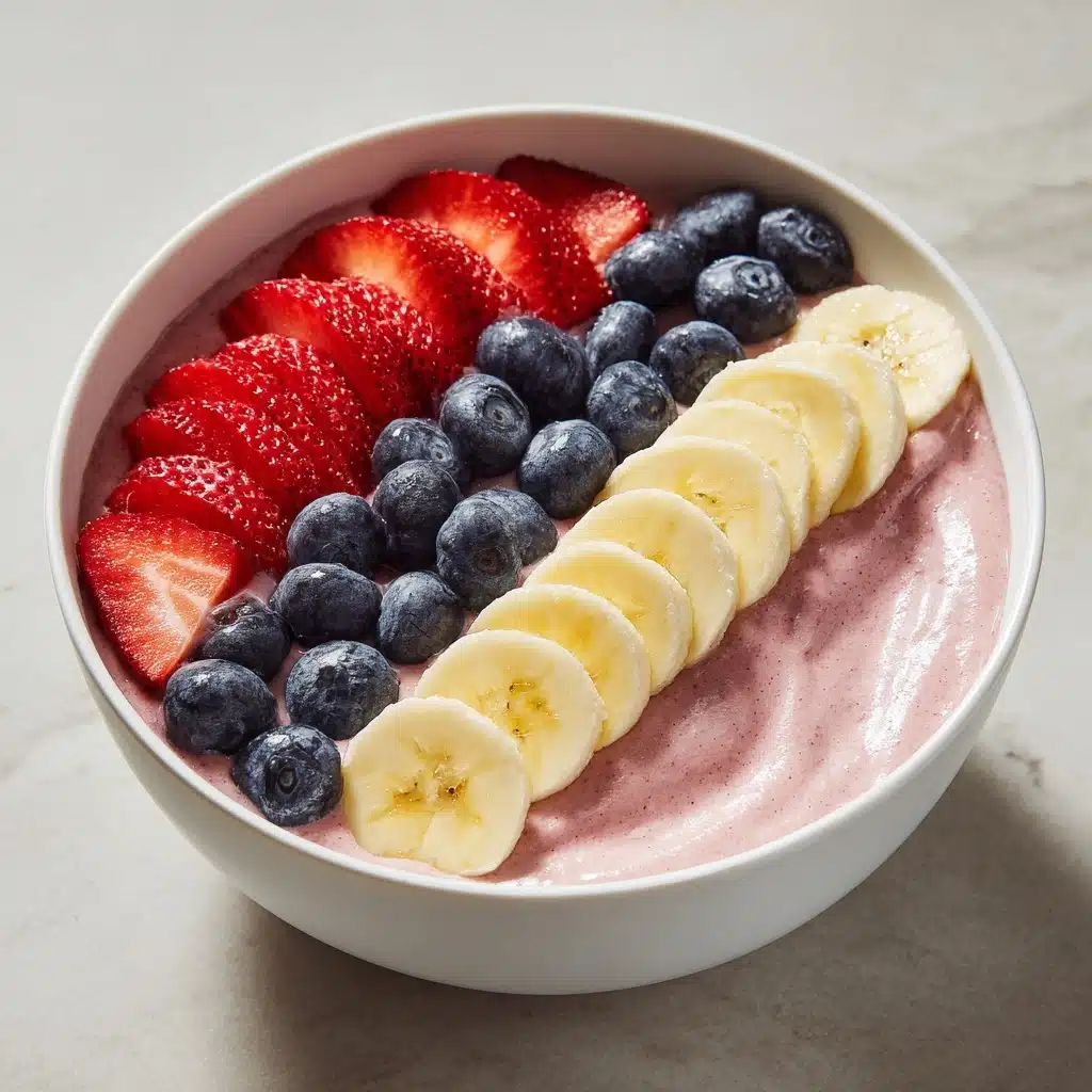5-Minute Fruit Smoothie Bowl (with Greek Yogurt) Recipe