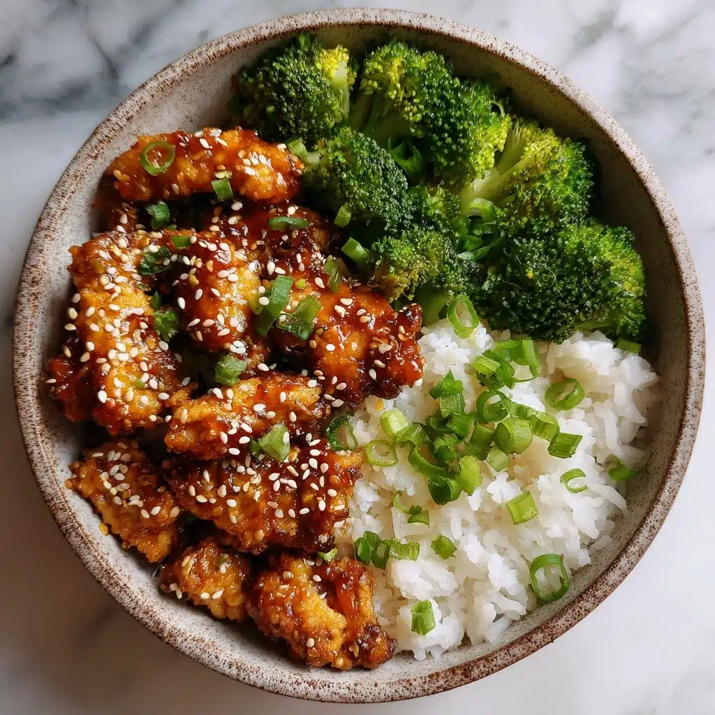 Sticky Chicken Bowls Recipe - Recipe Image