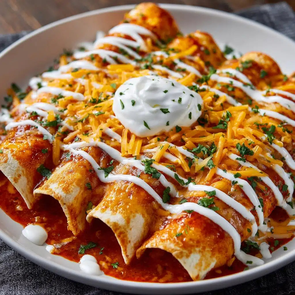 Delicious Chicken Enchiladas Recipe - Recipe Image