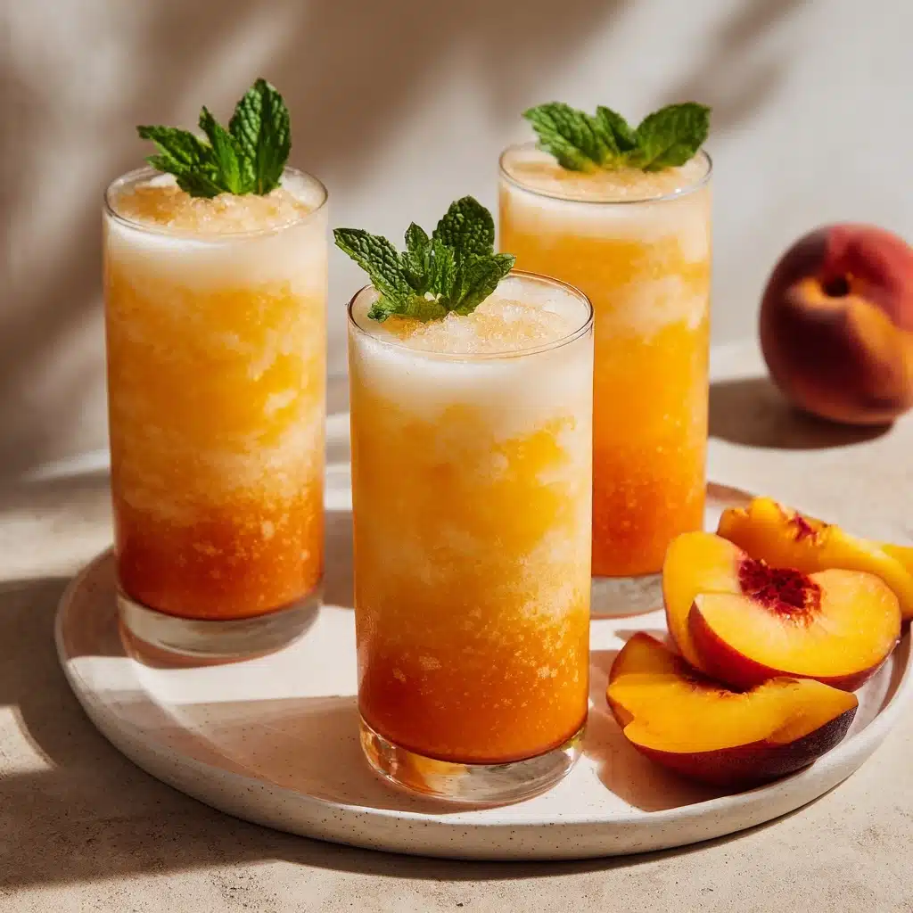 Refreshing Peach Lemonade