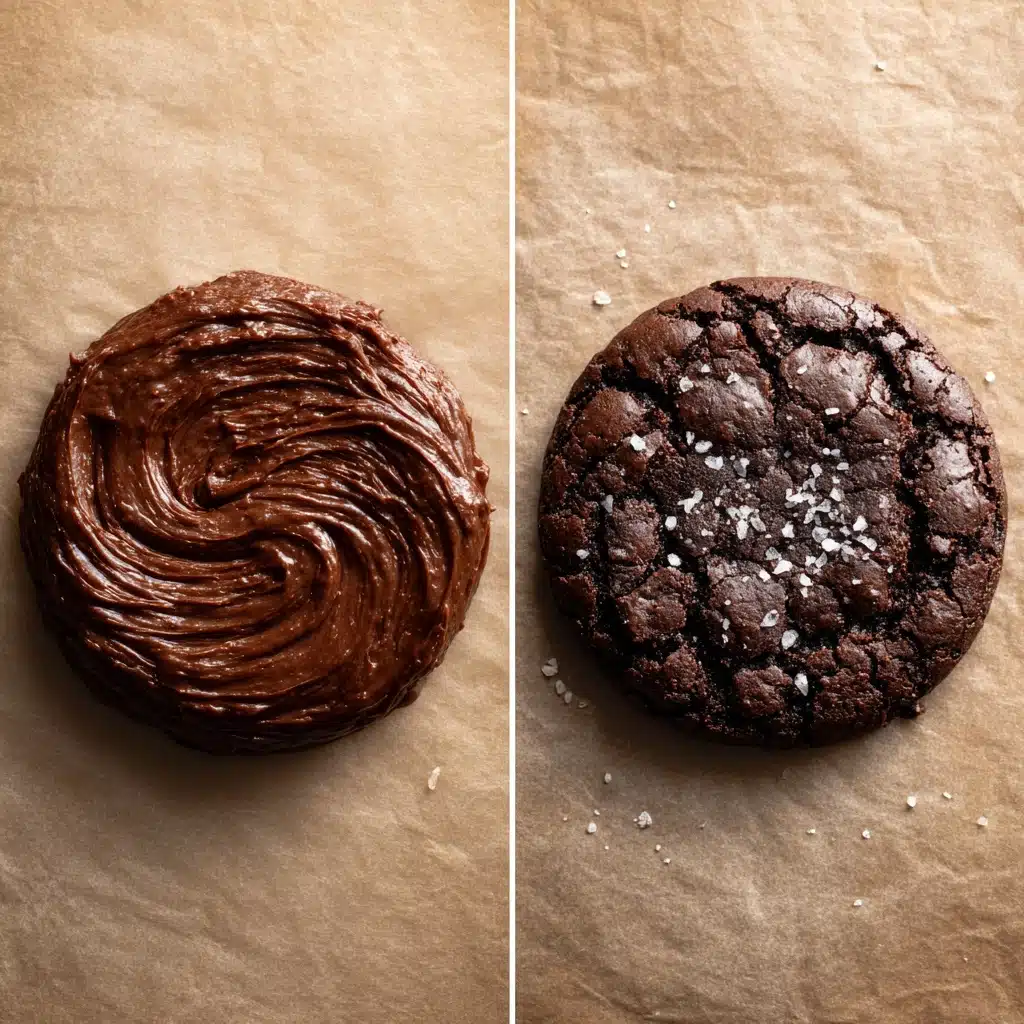 Fudgy Chewy Browkies (Brookies) - Recipe Image