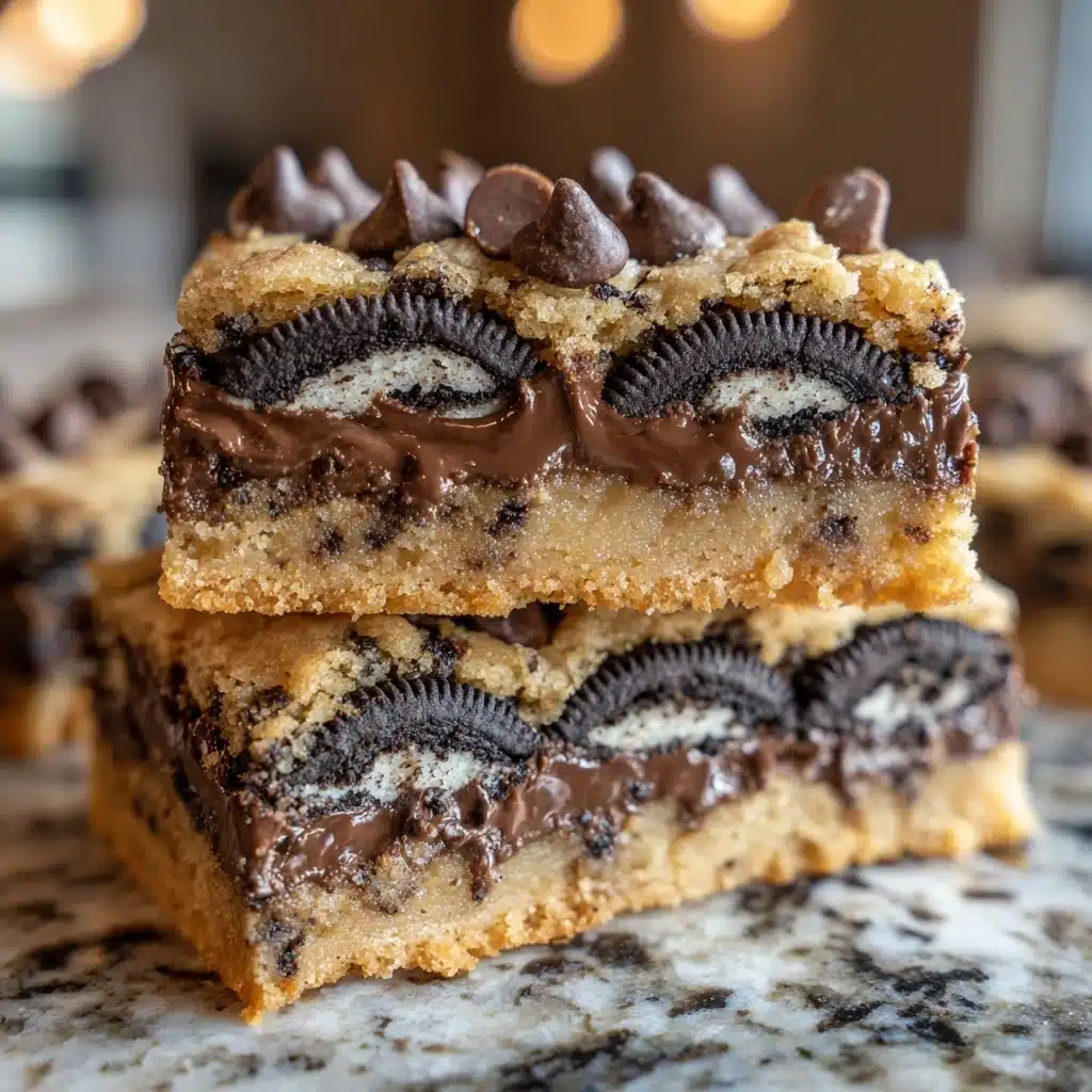 Amazing Slutty Brownies (Cookie Dough) - Recipe Image