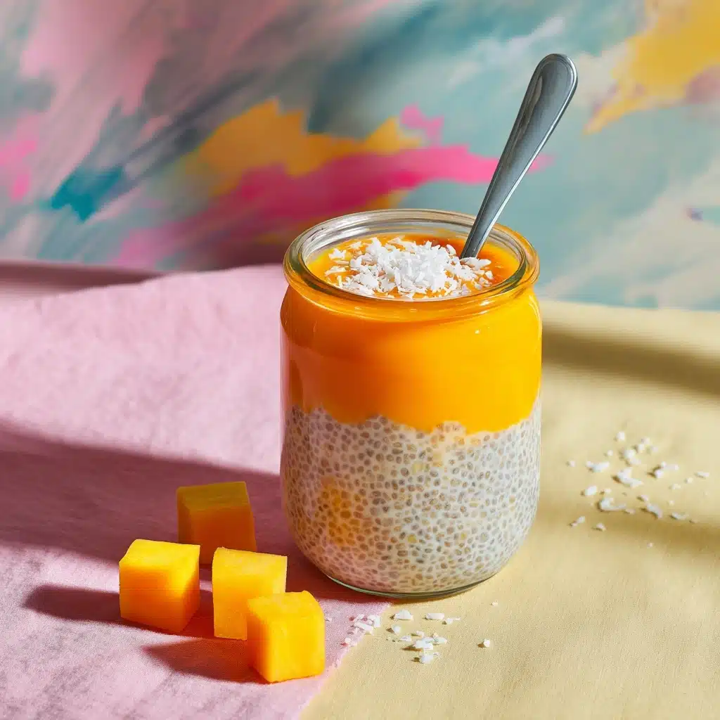 Mango Chutney Overnight Oats - Recipe Image