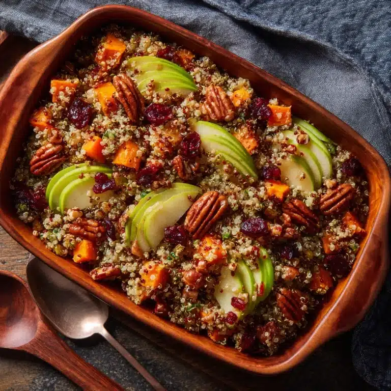 Apple Sweet Potato Quinoa Salad Recipe