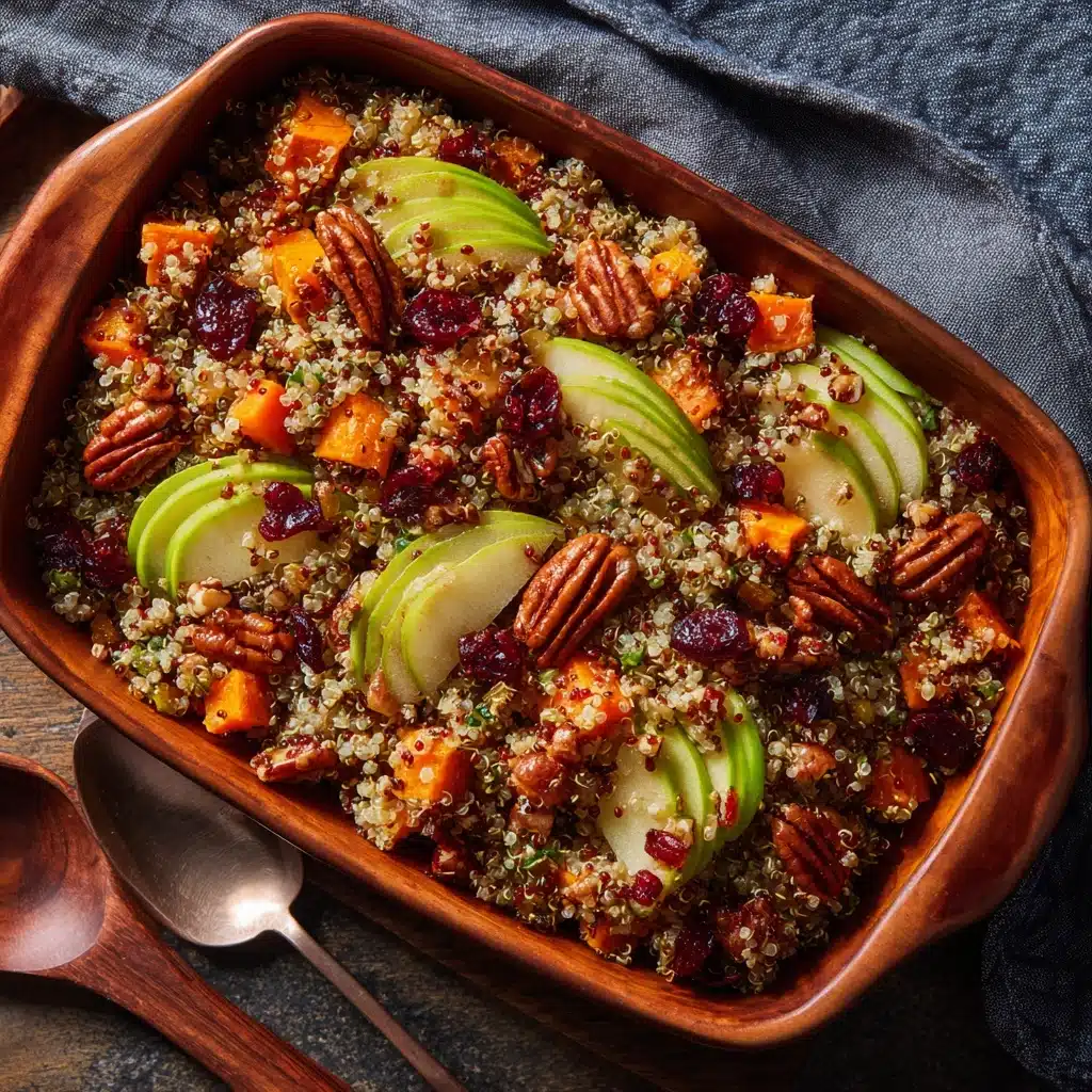 Apple Sweet Potato Quinoa Salad Recipe