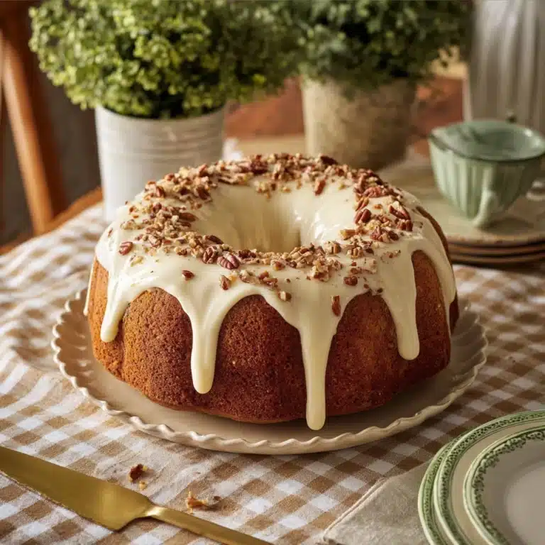 Carrot Bundt Cake Recipe