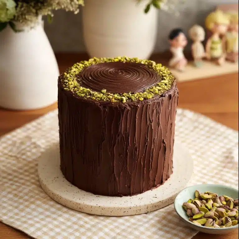Dubai Chocolate Pistachio Cake Recipe