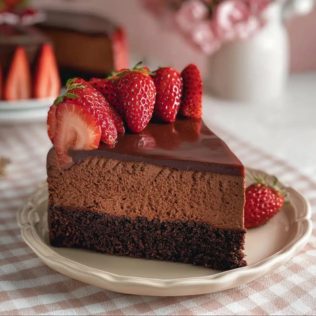 Chocolate Mousse Cake Recipe - Recipe Image